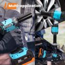 AiDot Gogonova 20V 1/2'' Cordless Impact Wrench with 5000 IN-LBS, High Torque 3100 IPM 6