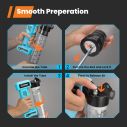 AiDot GoGonova 12V Battery Powered Grease Gun 5