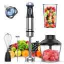 Ganiza 1000W Immersion Blender with 15-Speed Control and Turbo Mode 2