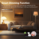 OREiN Matter Smart Edison Light Bulbs with Smart Button Work with Alexa AppleHome GoogleHome SmartThings 4