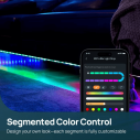 Linkind LED Strip Lights RGB 10ft, Smart Light Strip Work with Alexa and Google Home, App Control Music Sync Segmented Color Changing Led Lights for Bedroom Kitchen 3