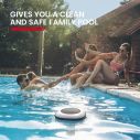 Enhulk Solar Pool Ionizer, Chemical-Free Floating Water Purifier for Fresh 3