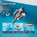 Enhulk Solar Pool Ionizer, Chemical-Free Floating Water Purifier for Fresh 4