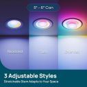 Linkind Matter Smart Light Bulb Aura BR30 850lm 4