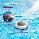 Enhulk Solar Pool Ionizer, Chemical-Free Floating Water Purifier for Fresh 7