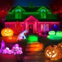 Linkind Outdoor Solar Spot Lights, Waterproof, Christmas Lights, Yard, Landscape and Walkway 8