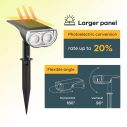 Linkind Outdoor Solar Spot Lights, Waterproof, Christmas Lights, Yard, Landscape and Walkway 7