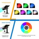 Linkind Outdoor Solar Spot Lights, Waterproof, Christmas Lights, Yard, Landscape and Walkway 9