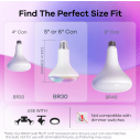 OREiN Matter Smart Light Bulb BR30 650lm - 4Pack 4