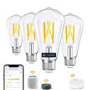 OREiN Matter Smart Edison Light Bulbs with Smart Button Work with Alexa AppleHome GoogleHome SmartThings 2