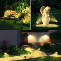 Linkind StarRay Solar Spotlight Auto On/Off 16 LEDs RGBW Outdoor Solar Landscape Lighting  6