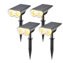 Linkind StarRay Solar Spotlight Auto On/Off 16 LEDs RGBW Outdoor Solar Landscape Lighting  8