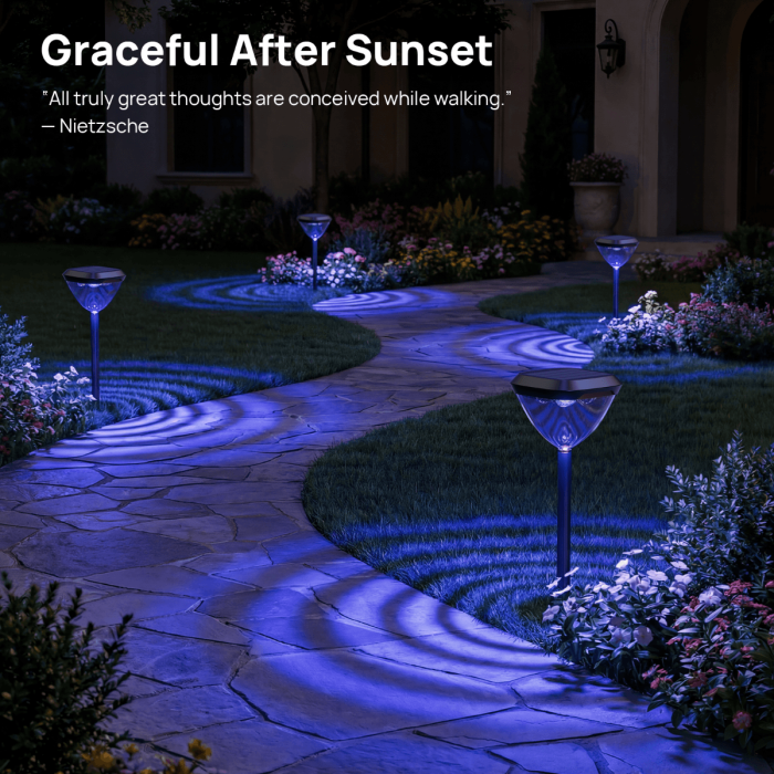 Linkind SP6 Smart Solar Pathway Lights ,Engineered for Long-Term Outdoor Performance 7