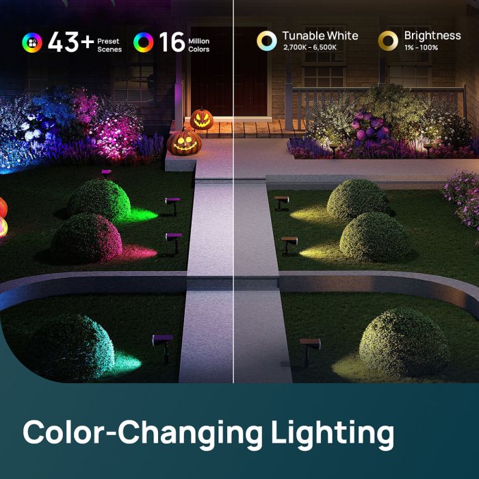 Orein Smart Solar Outdoor Lights SL5C-6 Pack 2
