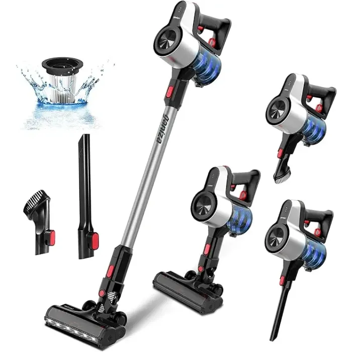 AiDot Ganiza V20 6-in-1 Cordless Vacuum with LED Headlights