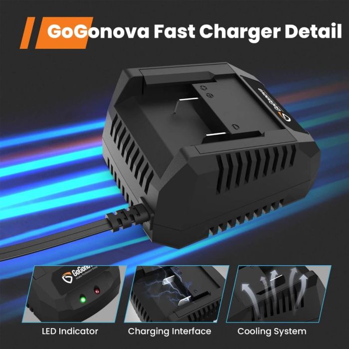 AiDot GoGonova 20V Lithium Battery Charger 3