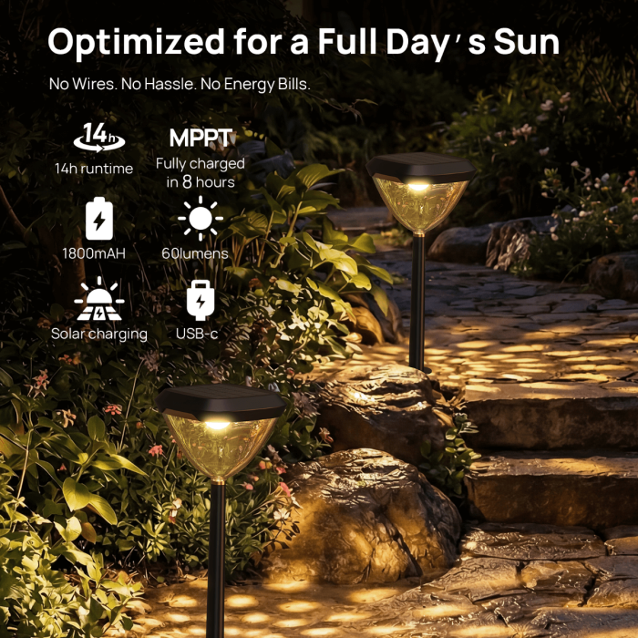 Linkind SP6C Smart Solar Pathway Lights 16