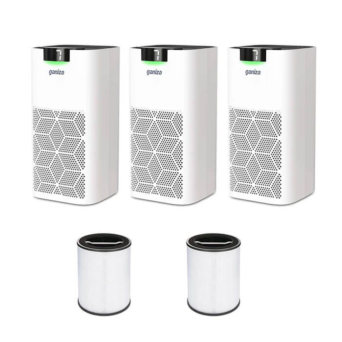 AiDot Ganiza G200S Air Purifier for Large Room 1570ft² Coverage - 3 Pack 1