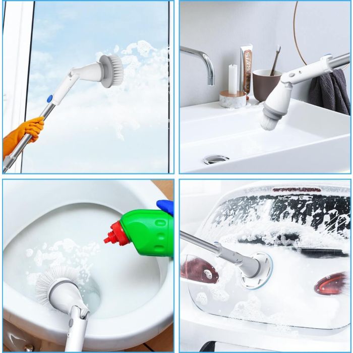 AiDot Syvio 20W Powerful Electric Spin Scrubber 9