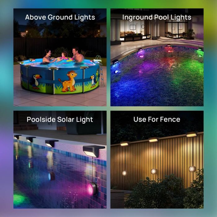 Linkind SO5 Smart Solar Pool Lights 20