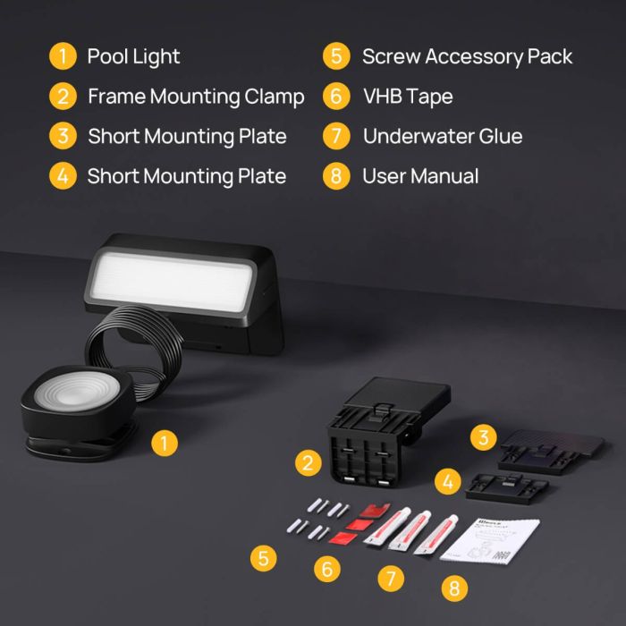 Linkind SO5 Smart Solar Pool Lights 21