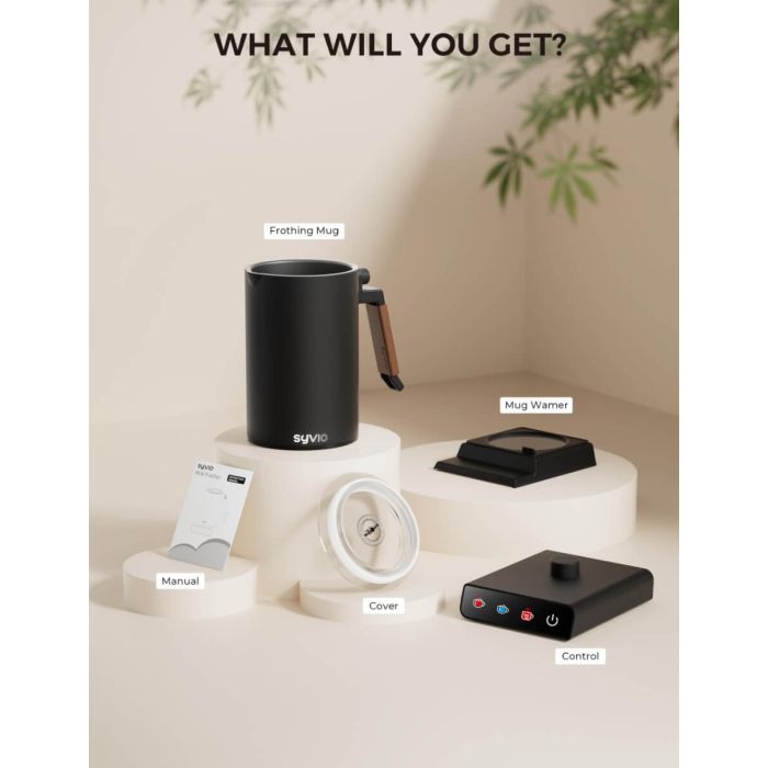 AiDot Syvio 5-in-1 Frother for Coffee with Touchscreen 3