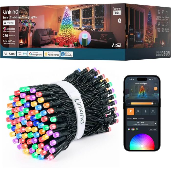Linkind Smart Christmas String Lights 1