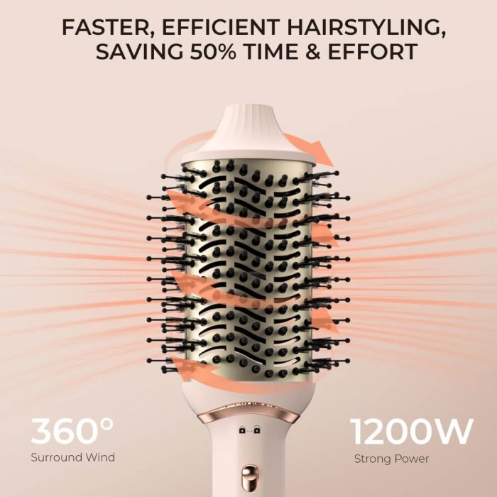 AiDot Syvio 4-in-1 Professional One Step Hair Dryer & Volumizer for Styling 4