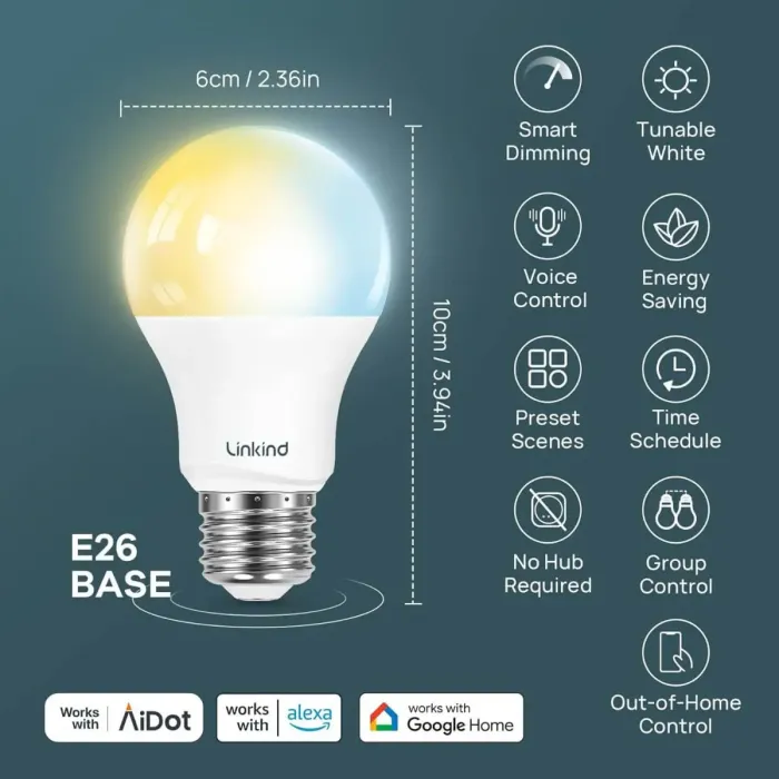 Linkind Smart Light Bulb - Thumbnail 3