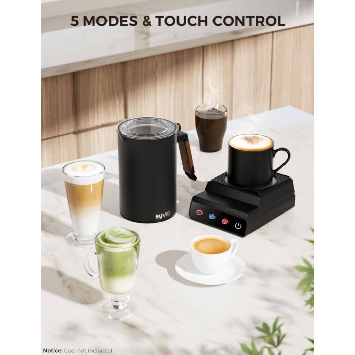 AiDot Syvio 5-in-1 Frother for Coffee with Touchscreen 6