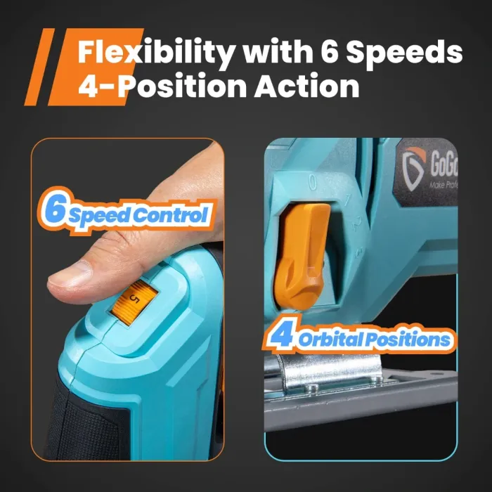 AiDot GoGonova 850W 7.2AMP Jig Saw with 6 Variable Speeds