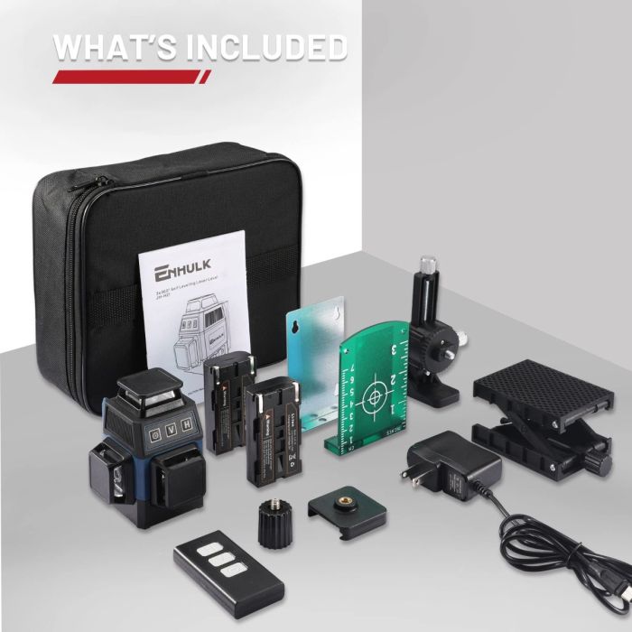 AiDot ENHULK 3D laser level self leveling 4