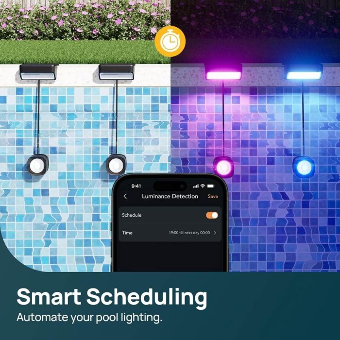 Linkind SO5 Smart Solar Pool Lights 19