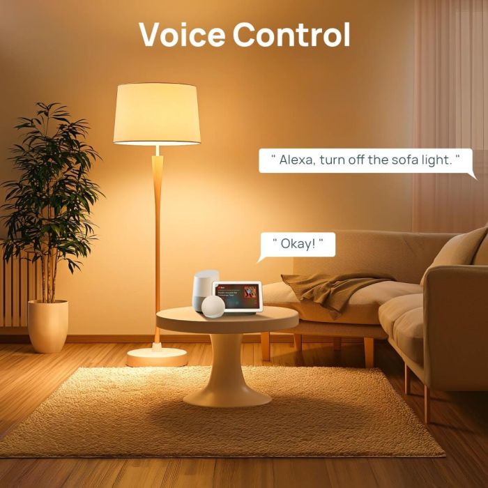 Linkind Matter Alexa Light Bulbs, Soft White to Daylight Tunable Smart Light Bulbs, Work with Apple Home, Alexa, Google Home, SmartThings 15