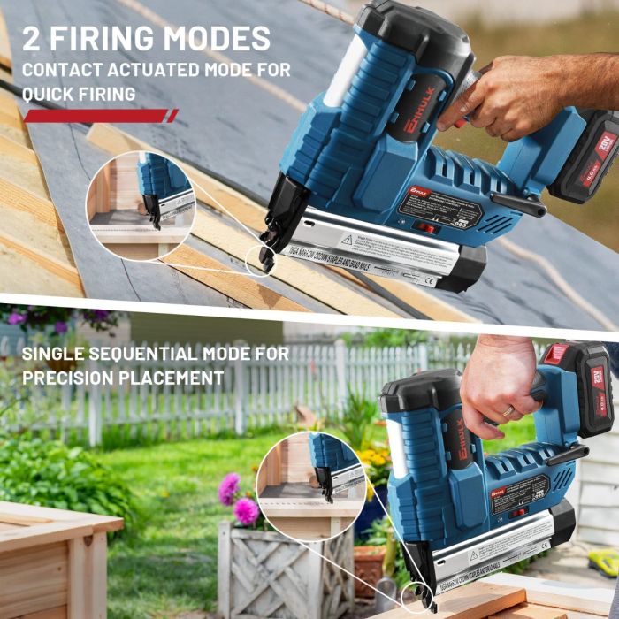 AiDot ENHULK 20V 4.0Ah Battery Powered Nailer Gun  3