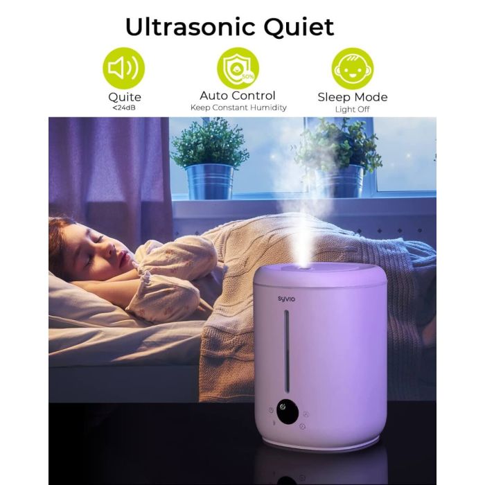 AiDot Syvio Air Humidifier for Baby/Bedroom/Plants with Auto Shut-off 6