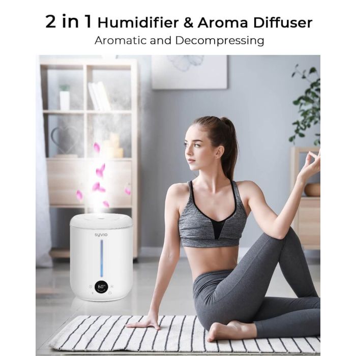AiDot Syvio Air Humidifier for Baby/Bedroom/Plants with Auto Shut-off 7
