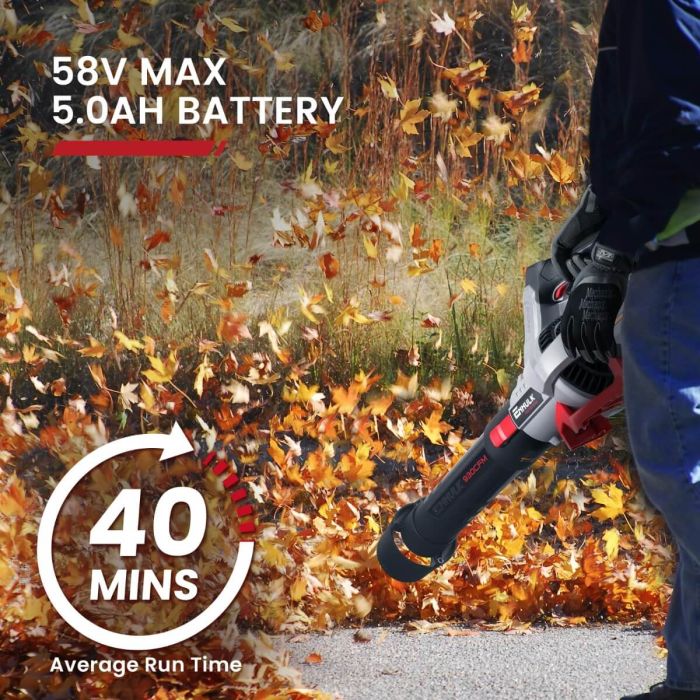 ENHULK 58V Leaf Blower with 5.0Ah Battery & Charger 7