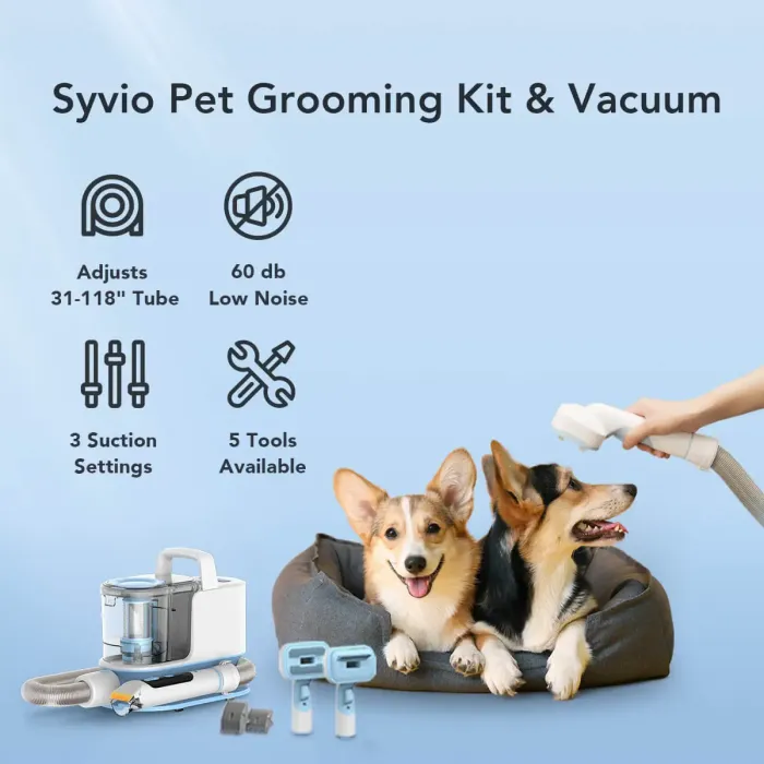 Vacuum hair clippers for dogs on sale