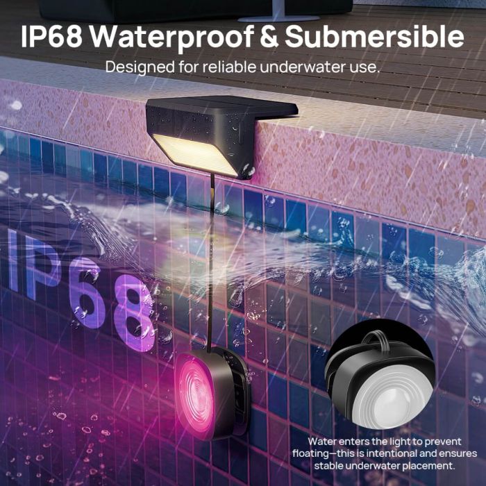 Linkind SO5 Smart Solar Pool Lights 9