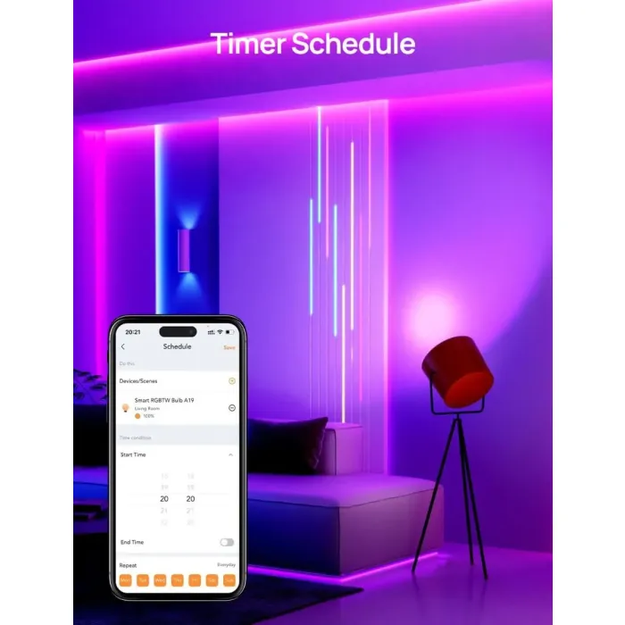 Merkury color changing light bulb app cheap