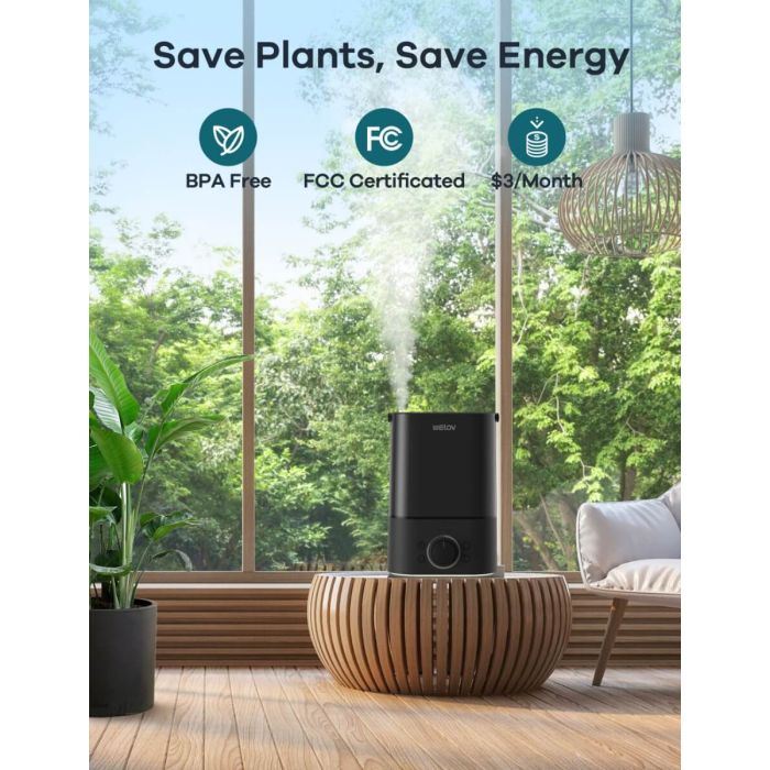 AiDot WELOV H300 Ultrasonic Cool Mist Air Humidifier for Large Room 8