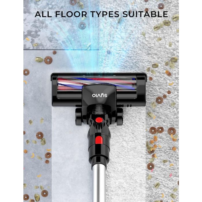 AiDot Syvio S1 Cordless Vacuum Cleaner with 2200mAh Detachable Battery 6