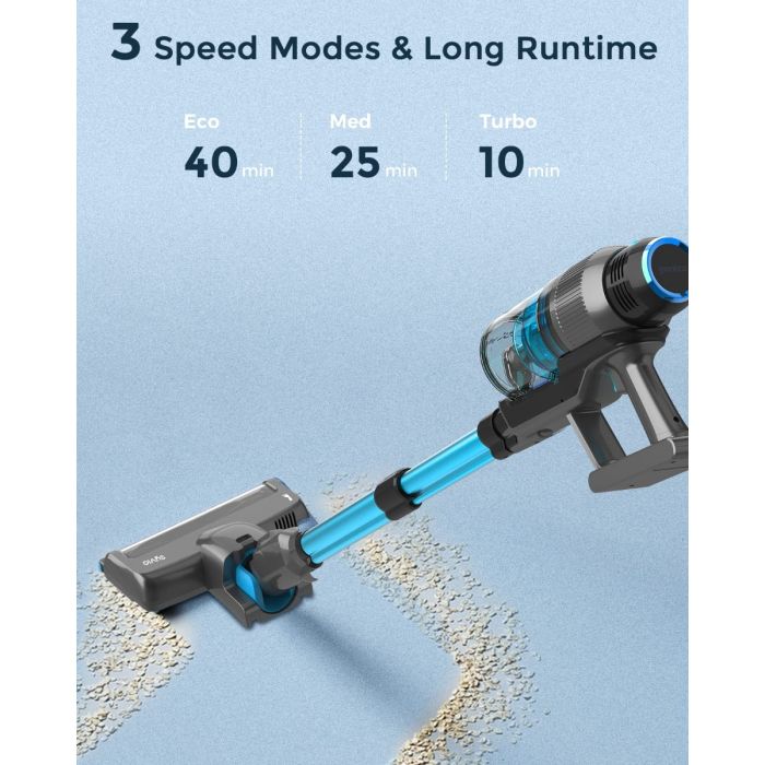 AiDot Syvio C10 6-in-1 250W 22Kpa Cordless Stick Vacuum with Free Standing 2