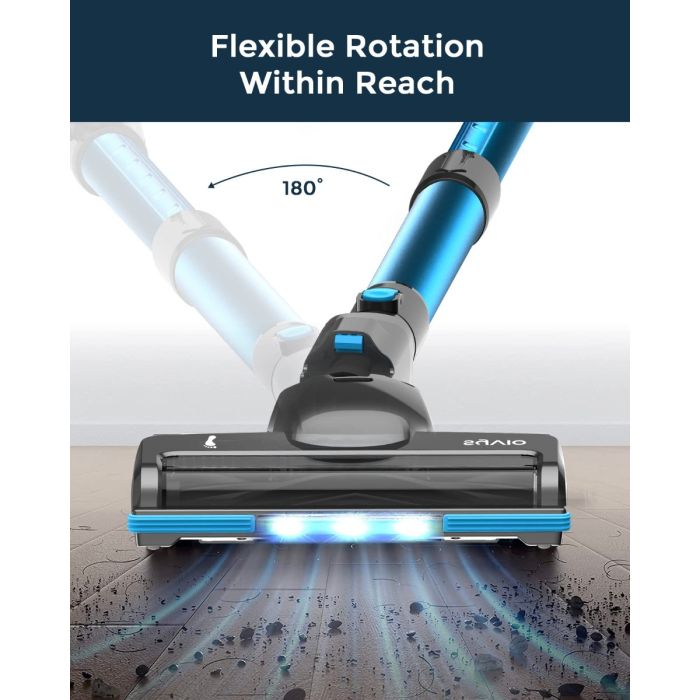 AiDot Syvio C10 6-in-1 250W 22Kpa Cordless Stick Vacuum with Free Standing 3