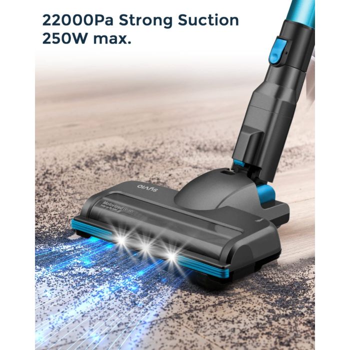 AiDot Syvio C10 6-in-1 250W 22Kpa Cordless Stick Vacuum with Free Standing 7