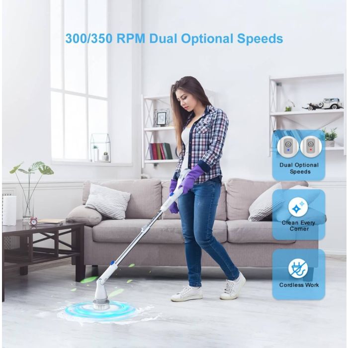 AiDot Syvio 20W Powerful Electric Spin Scrubber 3