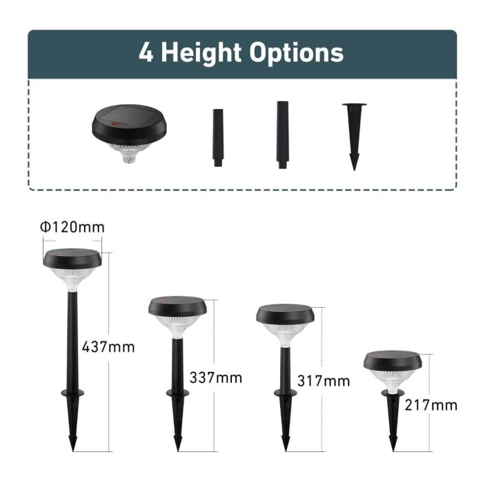 Linkind Solar Pathway Light SP3 for Patio Walkway Yard Driveway Backyard Decor 7