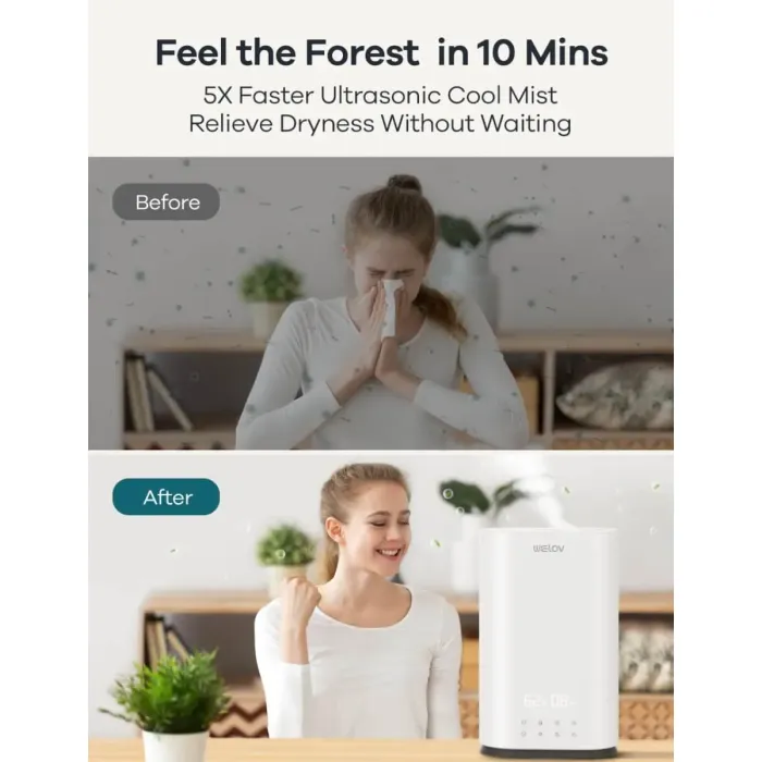 AiDot Welov H500D/H500 PRO (WIFI) Smart BoostMist Humidifier