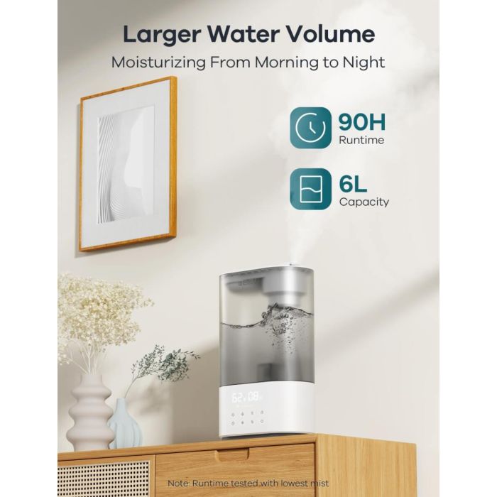 AiDot WELOV H500 Pro (WIFI) /H500D BoostMist Cool Mist Humidifier for Large Room 4